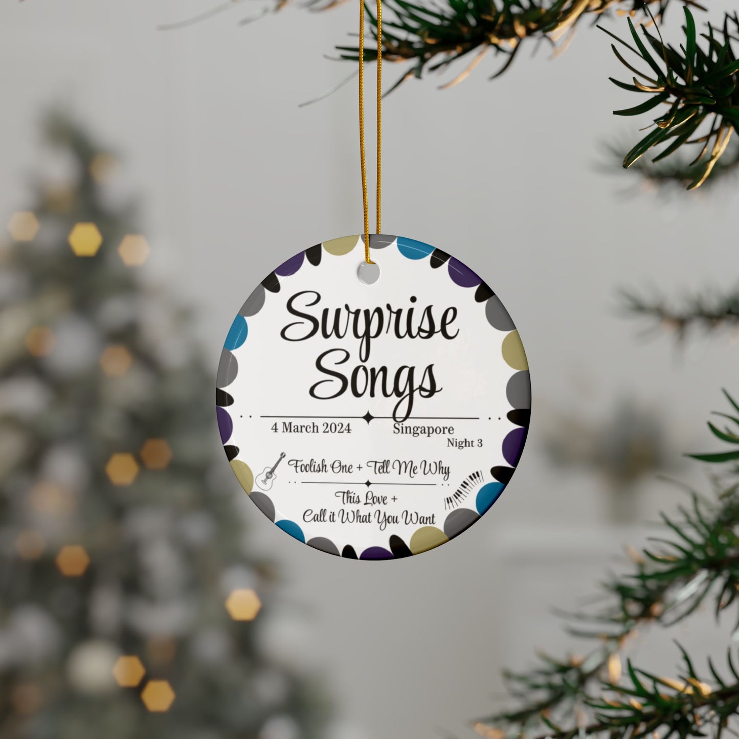 Surprise Song Ornaments : Singapore N3