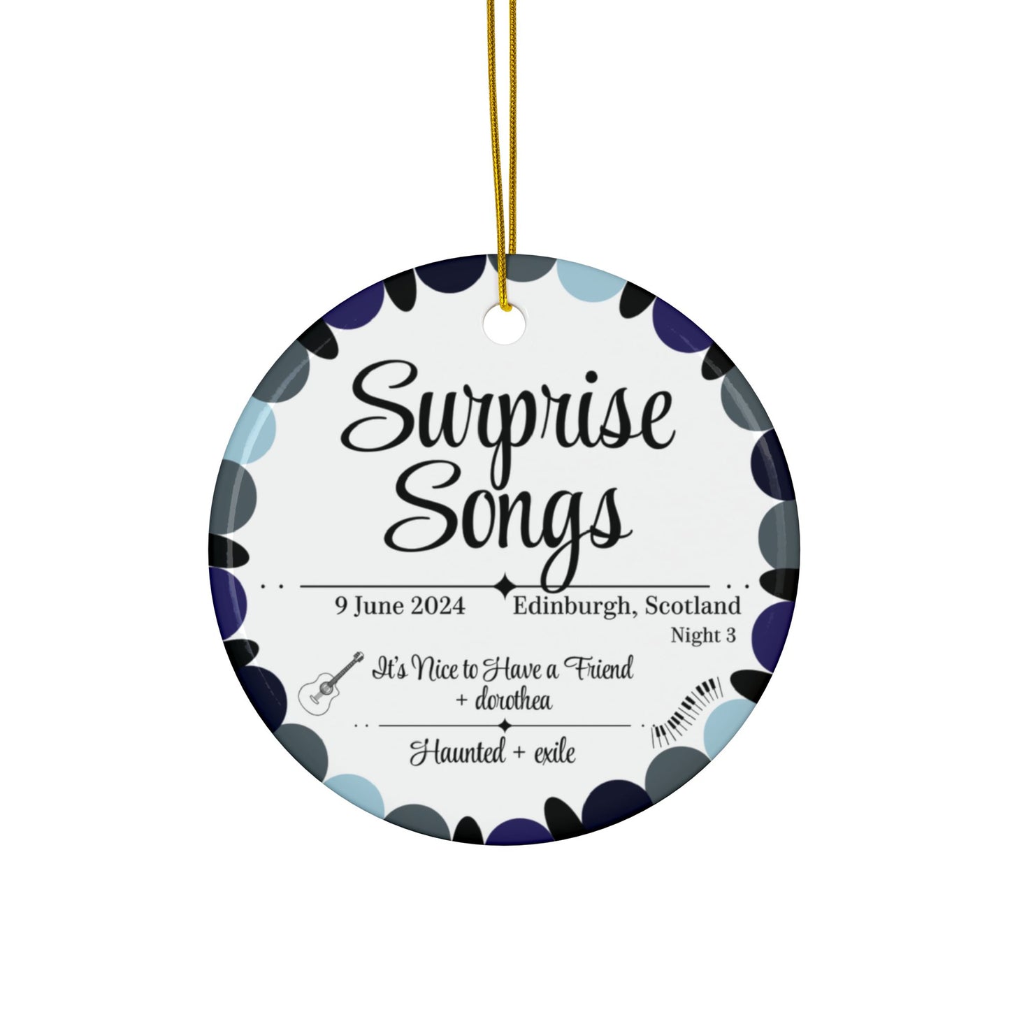 Surprise Song Ornaments : Edinburgh, Scotland N3