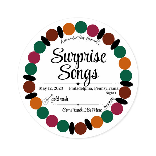 Surprise Song Stickers : Philadelphia, Pennsylvania N1