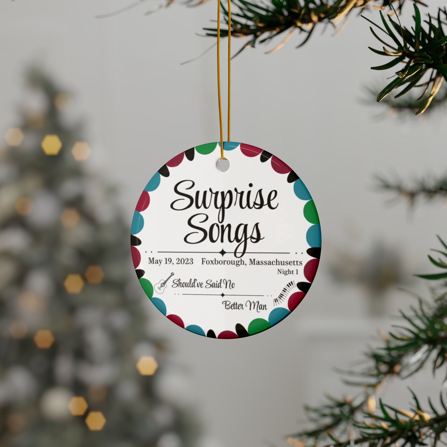 Surprise Song Ornaments : Foxborough, Massachusetts N1