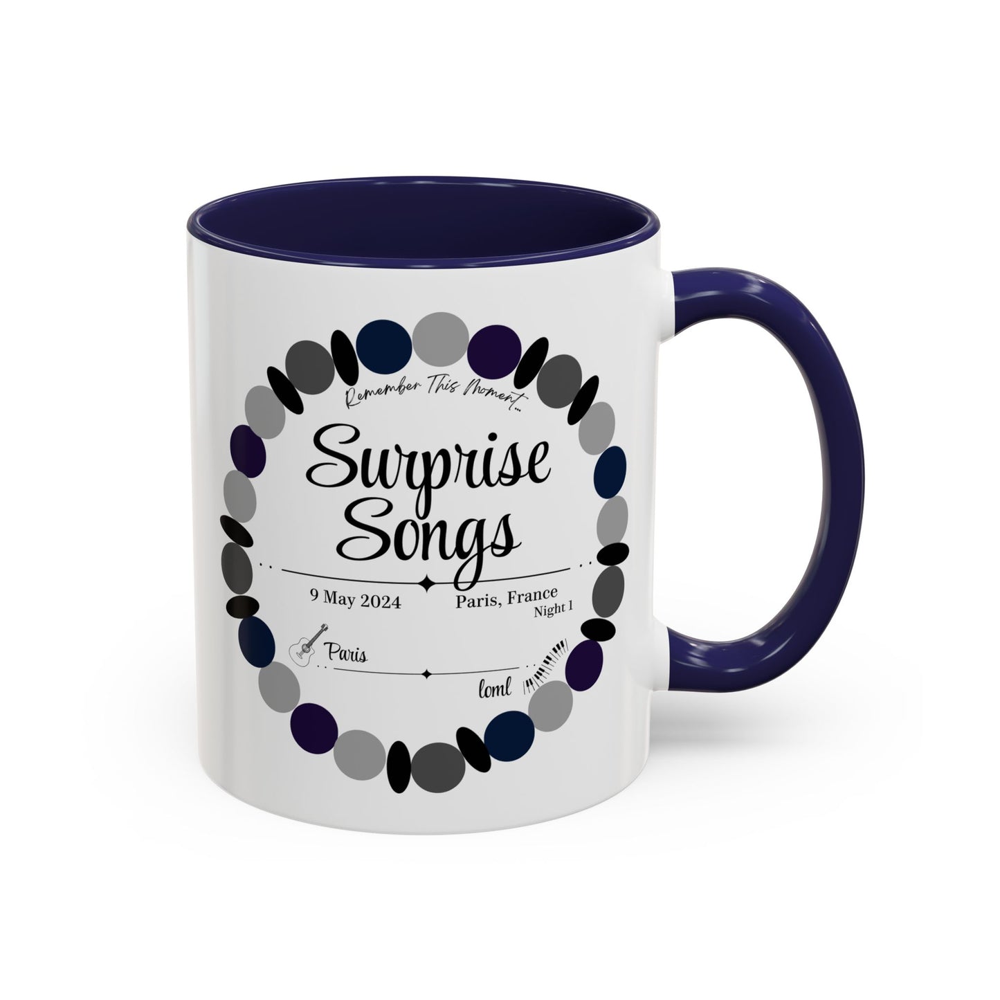 Surprise Song Mug : Paris, France N1