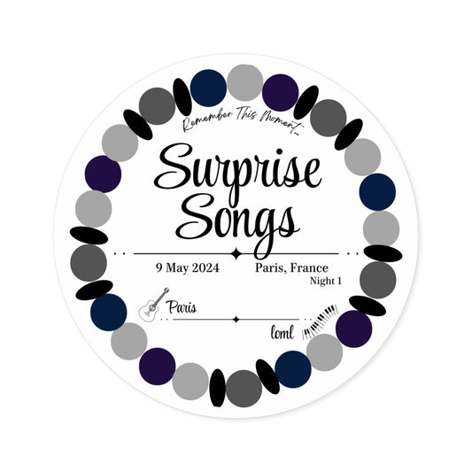 Surprise Song Stickers Int'l : Paris, France N1