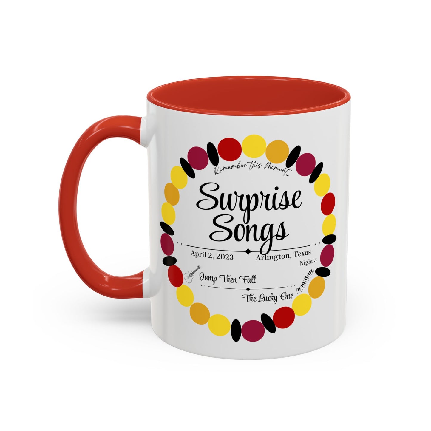 Surprise Song Mug : Arlington, Texas N3