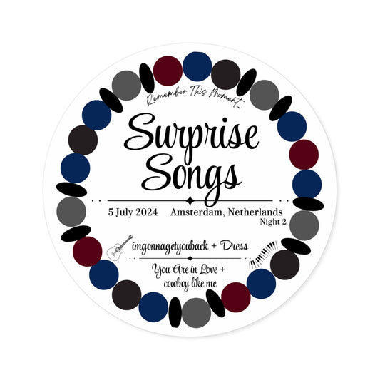 Surprise Song Stickers Int'l : Amsterdam, Netherlands N2