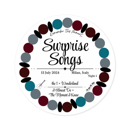 Surprise Song Stickers Int'l : Milan, Italy N1