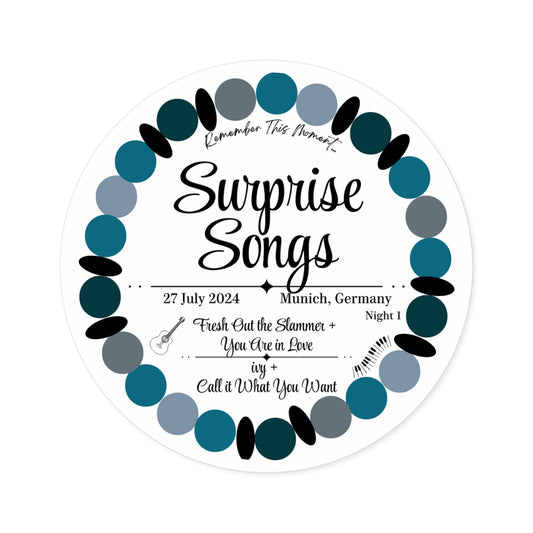 Surprise Song Stickers Int'l : Munich, Germany N1