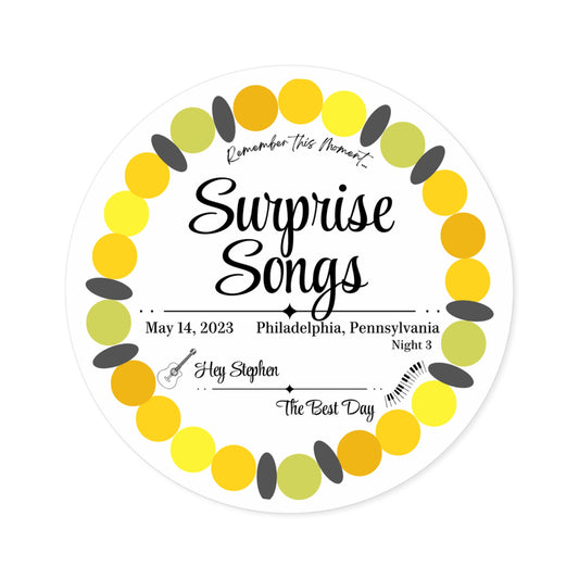 Surprise Song Stickers : Philadelphia, Pennsylvania N3