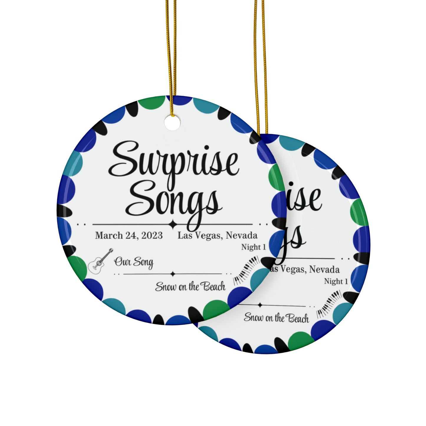 Surprise Song Ornaments : Las Vegas, Nevada N1