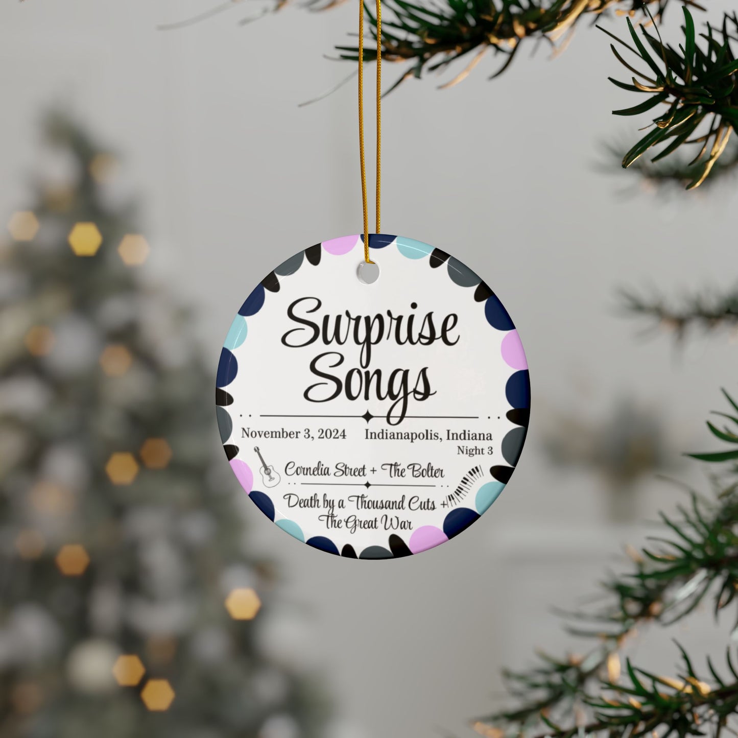 Surprise Song Ornaments : Indianapolis, Indiana N3