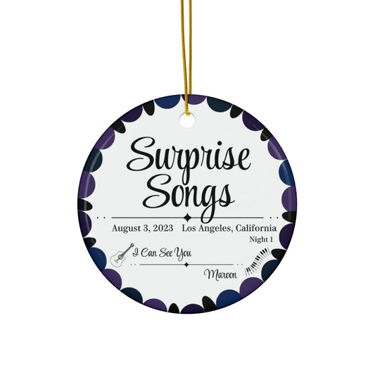 Surprise Song Ornaments : Los Angeles, California N1