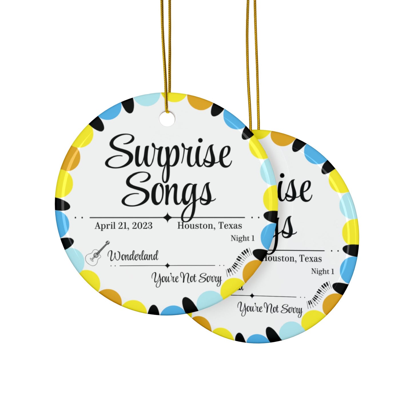 Surprise Song Ornaments : Houston, Texas N1